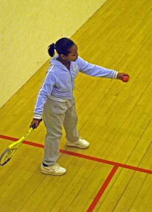 Squash Taster for Rylands Junior School